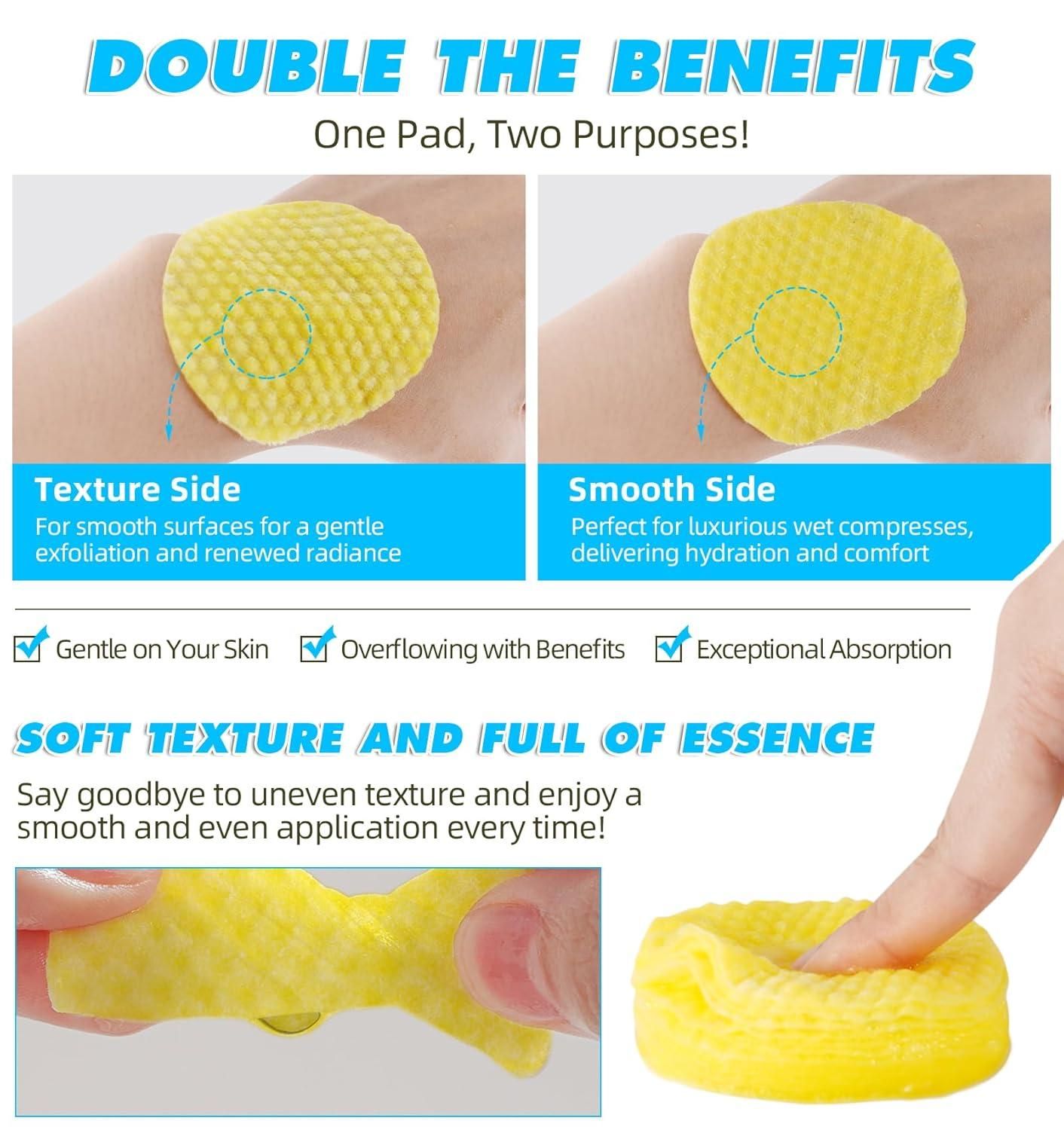 Turmeric Kojic Acid Cleansing Pads ⭐⭐⭐⭐⭐ 74995+ Reviews