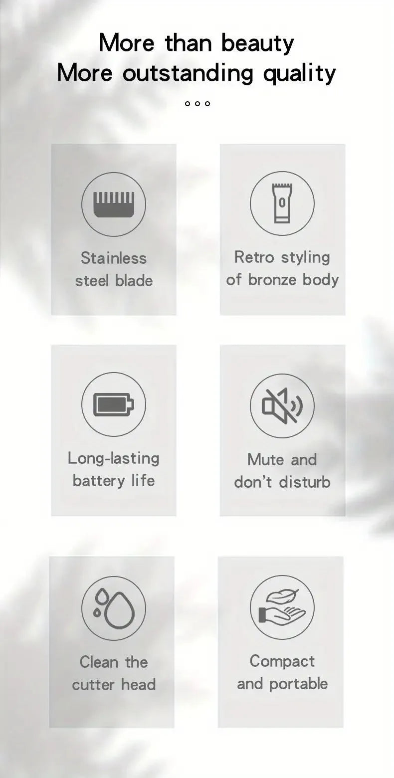 Unisex Pro Buddha Trimmer – Super Sharp Blades for Close Cut ✂️ | Buy 1 Get 1 FREE @ ₹599!