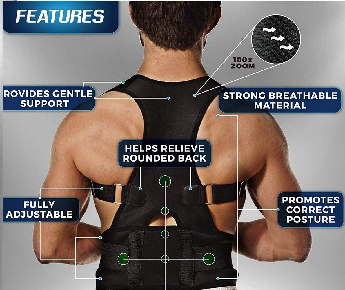 Posture Corrector Belt For Back Support For Men And Women (Buy 1 Get 1 Free🔥🔥) 4.9 ⭐⭐⭐⭐⭐ 93,217 REVIEWS