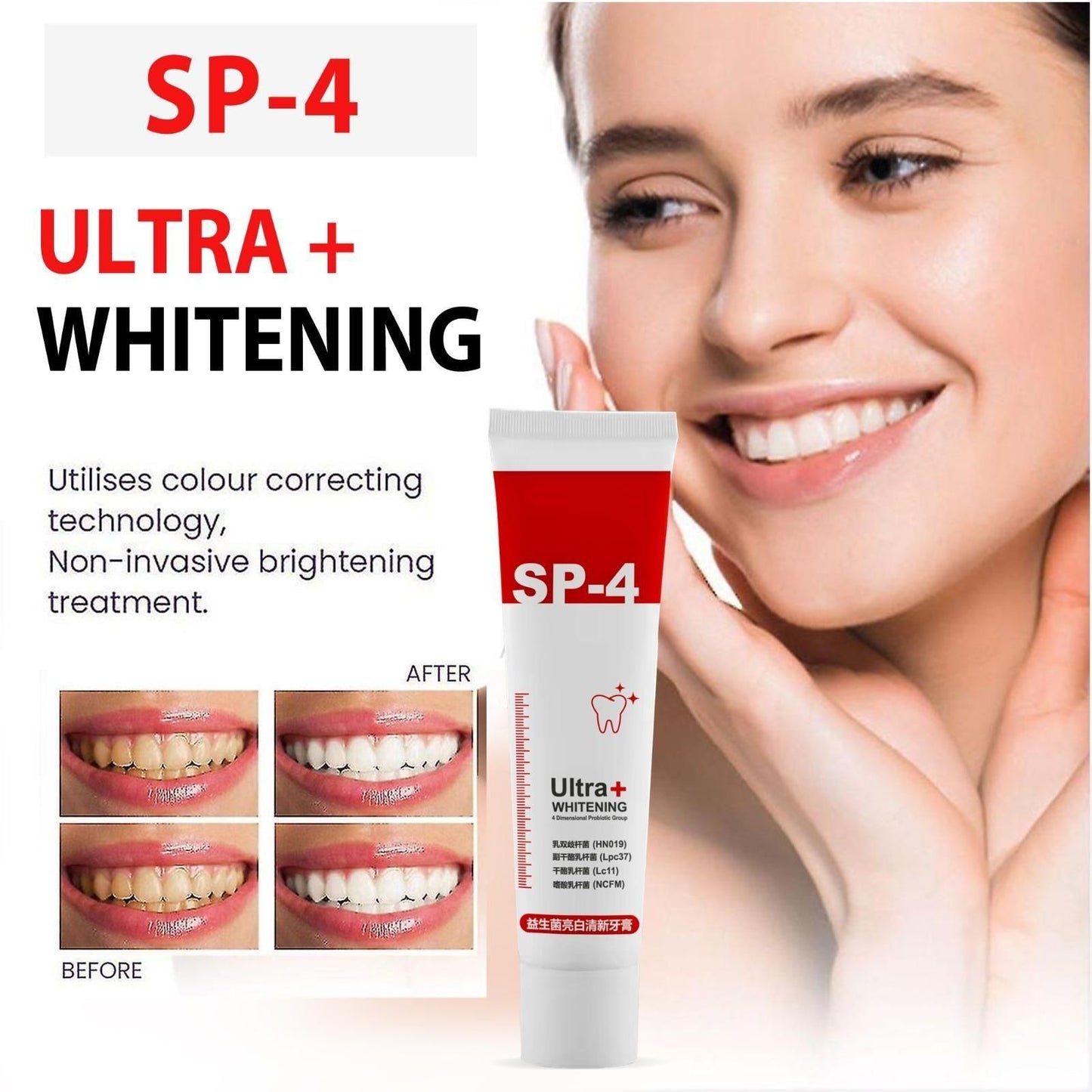 ✔SP-4 Ultra+ Whitening Teeth 300Gram 🔥