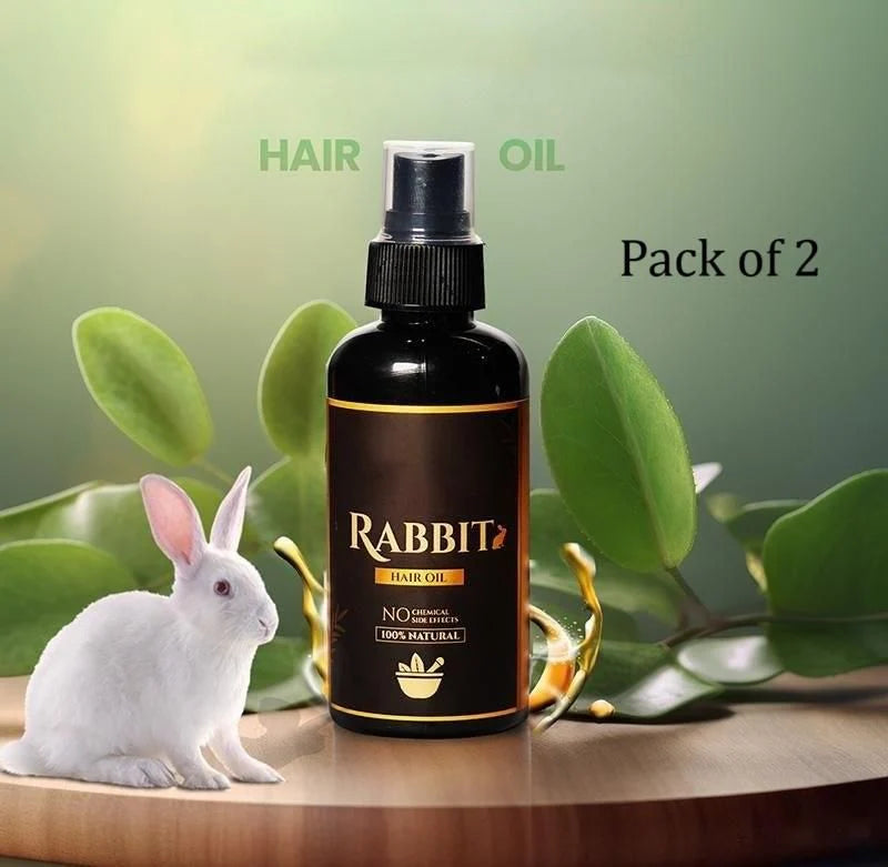 Magic Rabbit Fast Hair Growth Oil | Anti Dandruff 🔥 BUY 1 GET 1 FREE 🔥