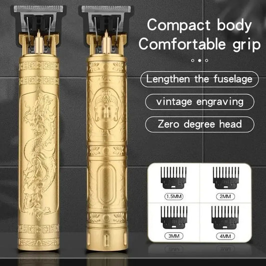 Unisex Pro Buddha Trimmer – Super Sharp Blades for Close Cut ✂️ | Buy 1 Get 1 FREE @ ₹599!